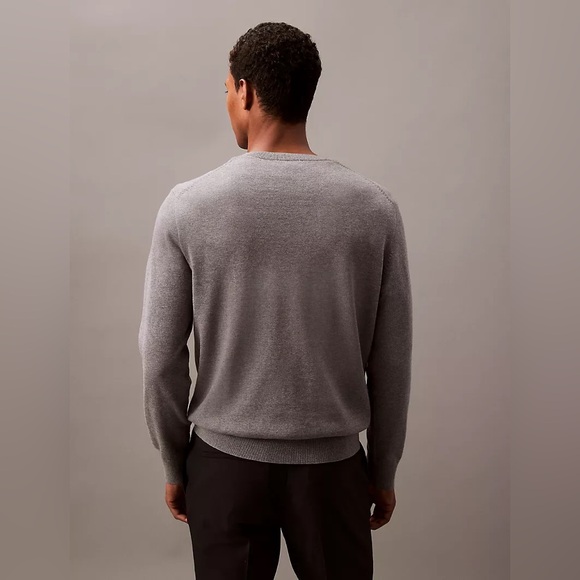 Calvin Klein Smooth Cotton Crew Neck Sweater Size S - Picture 2 of 10